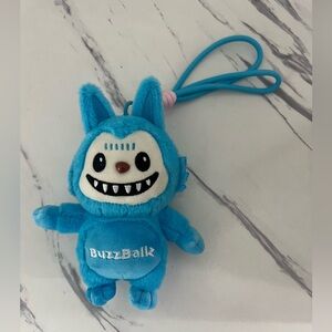 LaBuzzy BuzzBallz Blue Doll Plush Charm 1 Of 5000 New